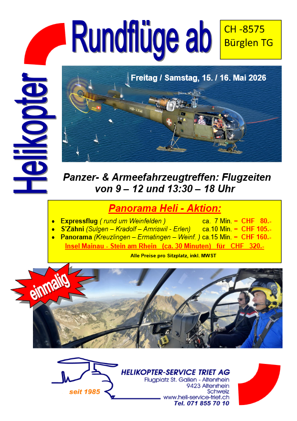 Panzertreffen Bürglen TG 15. - 16.05.26